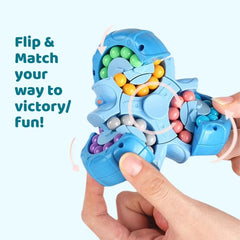 Magical Bean Speed Spin Puzzle β Rotating Stress Relief & Focus Fidget Toy