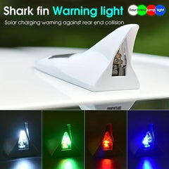 Solar Powered LED Flashing Shark Fin – Wireless Car Safety & Style Light