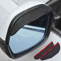 Car Side Mirror Rain Guard – Reduce Glare & Reflections - 2 Piece