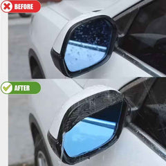 Car Side Mirror Rain Guard – Reduce Glare & Reflections - 2 Piece