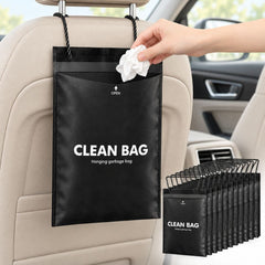 Car Hanging Trash Bags – Leak-Proof & Smell-Proof - 50 Pcs