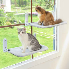 Cat Hanging Hammock Bed – Foldable Window Perch for Cats