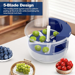 Heavy-Duty Rechargeable Automatic Peeler – Peel Fruits & Vegetables Effortlessly!
