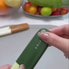 2-in-1 Fruit & Veggie Peeler & Cutting Knife – Perfect for Kitchen & Travel
