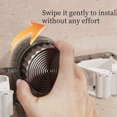 Wall Mount Mop Holder – Strong Grip & Space Saver